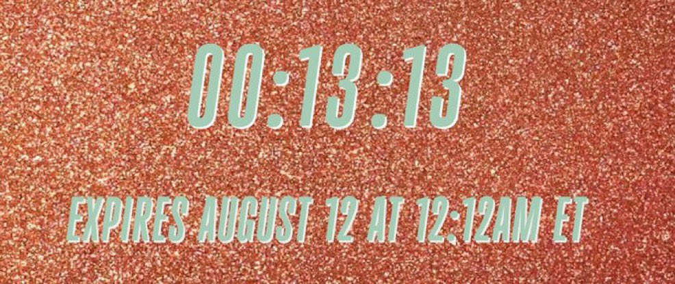 swifferupdates's tweet image. 🚨| Officially less than 13 minutes to go!!!!!