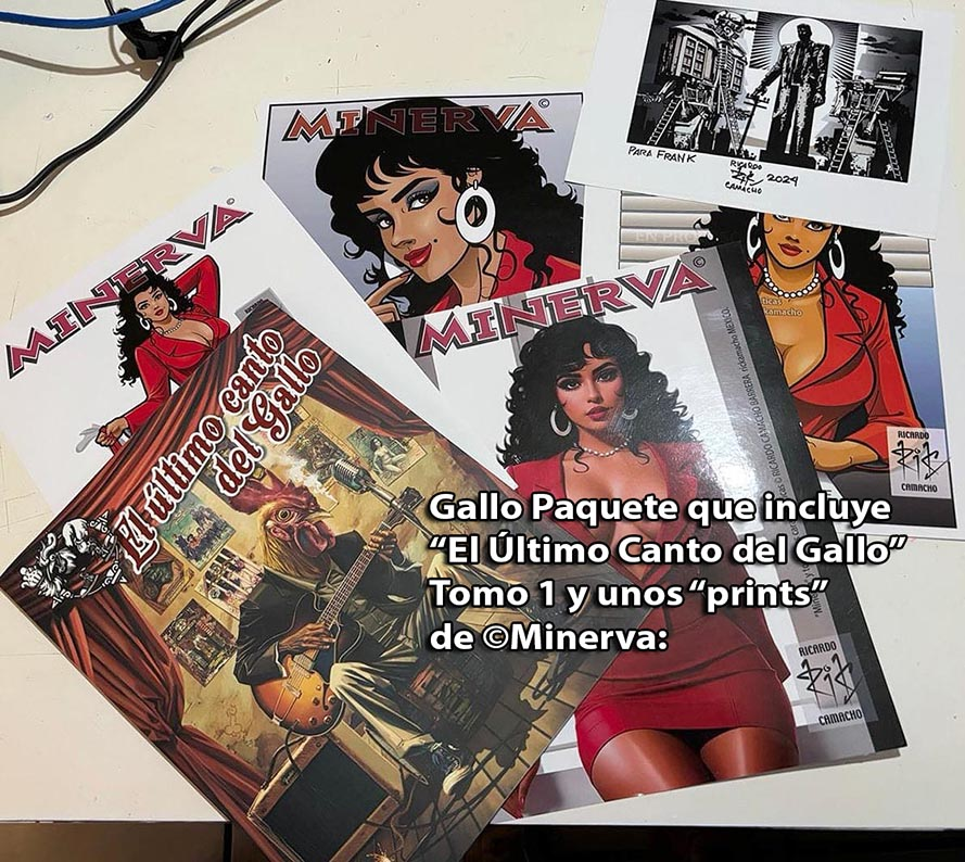 rickamacho's tweet photo. ¿Te vas a quedar sin tu ejemplar de #ElÚltimoCantodelGallo1?Hay ejemplares para venta y se hacen envíos. Es el libro de #EUCDG más unos Prints de ©Minerva.Pide informes aquí mismo, ya que se supone que es edición limitada de este volumen.
#GallitoComics #EUCDG #HistorietaMexicana https://t.co/MMIQs86V3O