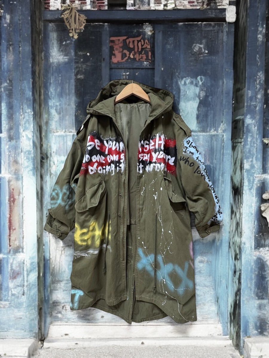 ink 再構築 リメイク チャイナ柄ドラゴン モッズコート ink 再構築 リメイク チャイナ柄ドラゴン モッズコート - メルカリ