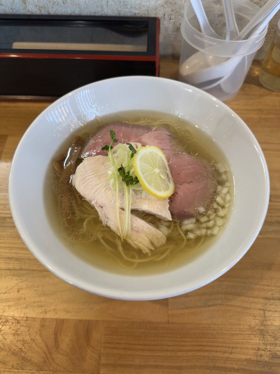 中華そば蒼々　
塩中華そば
