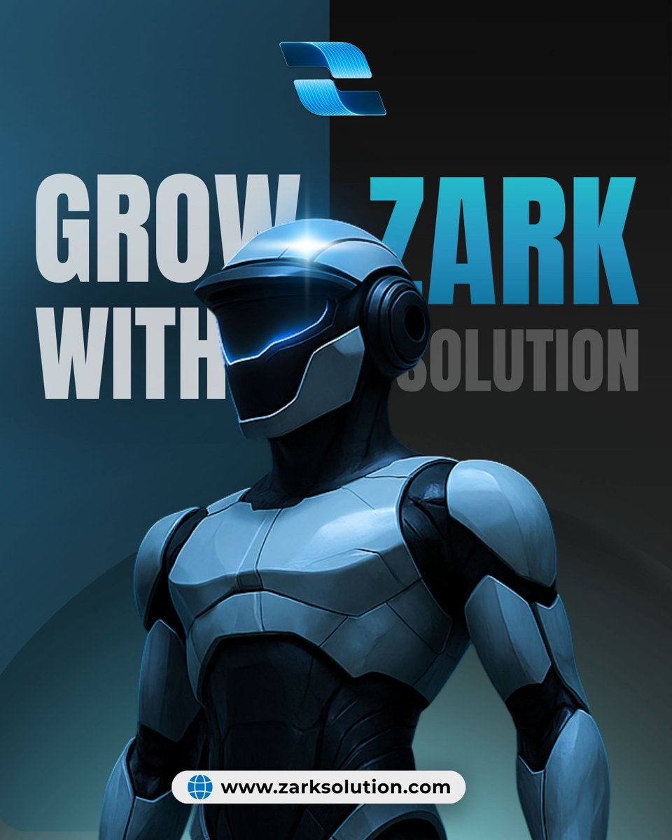 ZarkSoluti26803's tweet photo. Zark Solution
#GrowWithZark #ZarkSolution #DigitalGrowth #WebDevelopment #AppDesign #UIUXExperts #CreativeAgency #BusinessGrowth #ScaleSmart #TechSolutions #InnovateWithZark #DesignForImpact #BrandEvolution https://t.co/696Y7CCa7k