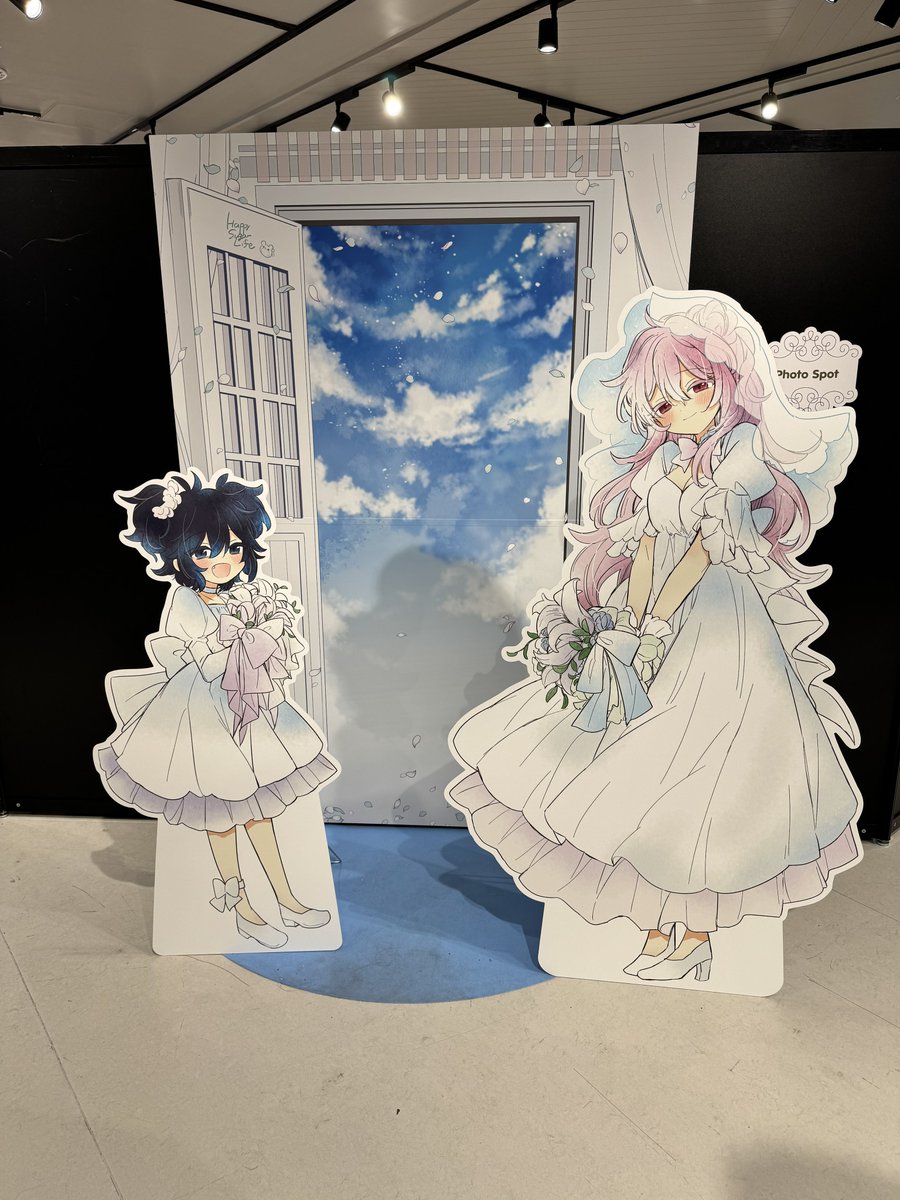 ハッピーシュガーライフ展
鍵空とみやき先生の直筆線画
見れたのハッピー!!

みんなもハッピーシュガーライフ
読んだりアニメ見たりして
同じ気持ちになりましょう😏 