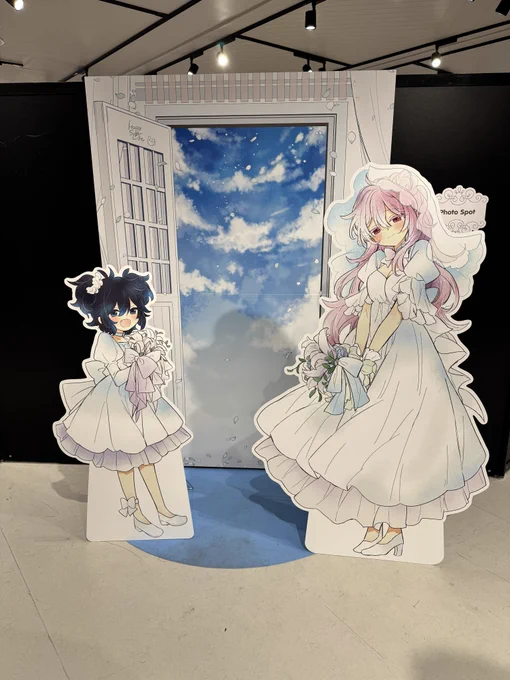 ハッピーシュガーライフ展
鍵空とみやき先生の直筆線画
見れたのハッピー!!

みんなもハッピーシュガーライフ
読んだりアニメ見たりして
同じ気持ちになりましょう😏 
