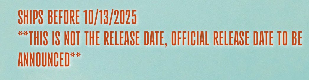 swifferwins's tweet image. NO RELEASE DATE YET SO RUDE