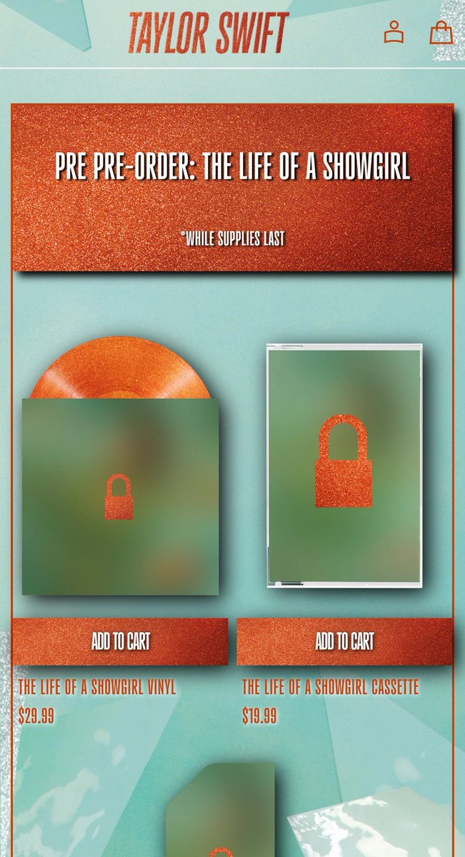 THE LIFE OF A SHOWGIRL #TaylorSwift