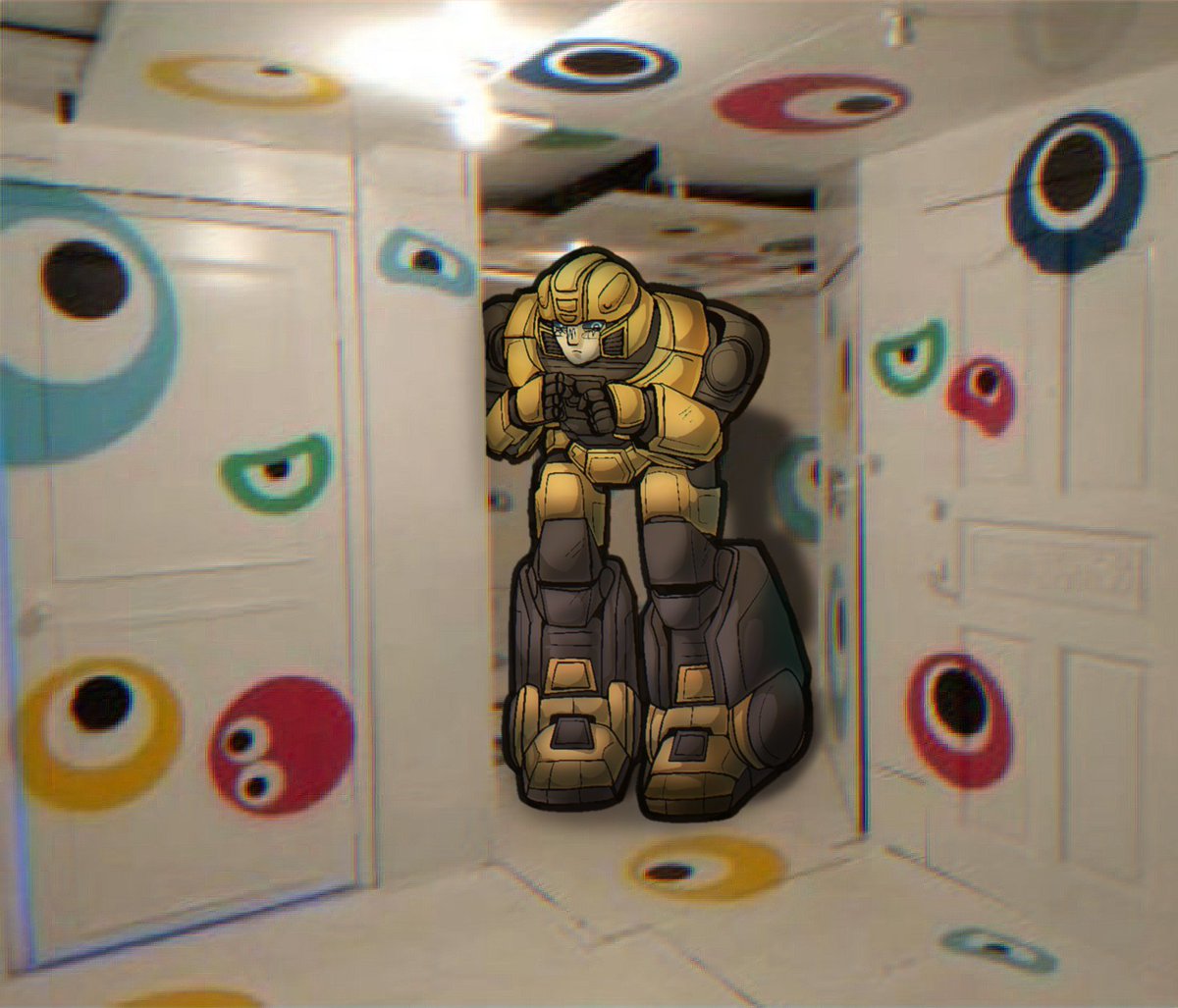 razzydjazzy's tweet photo. I don’t think this is Sublevel 50.. #TransformersOne https://t.co/LLiscQeXos