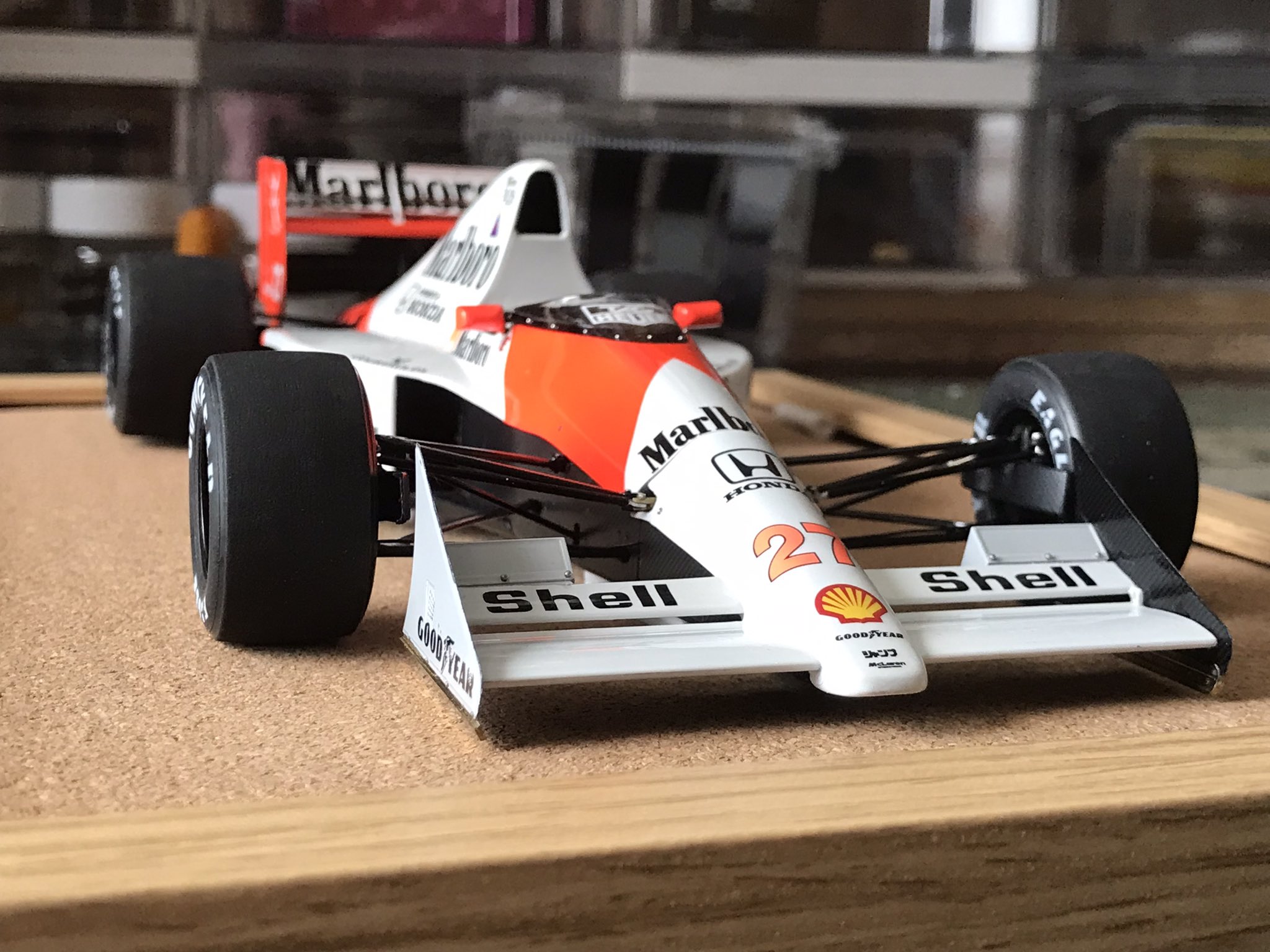 大特価❗タミヤ✨F-１✨マクラーレンMP４/５B✨レア物✨ドライバーとF-３ Pa_まさきちプラモ日記 on X: 