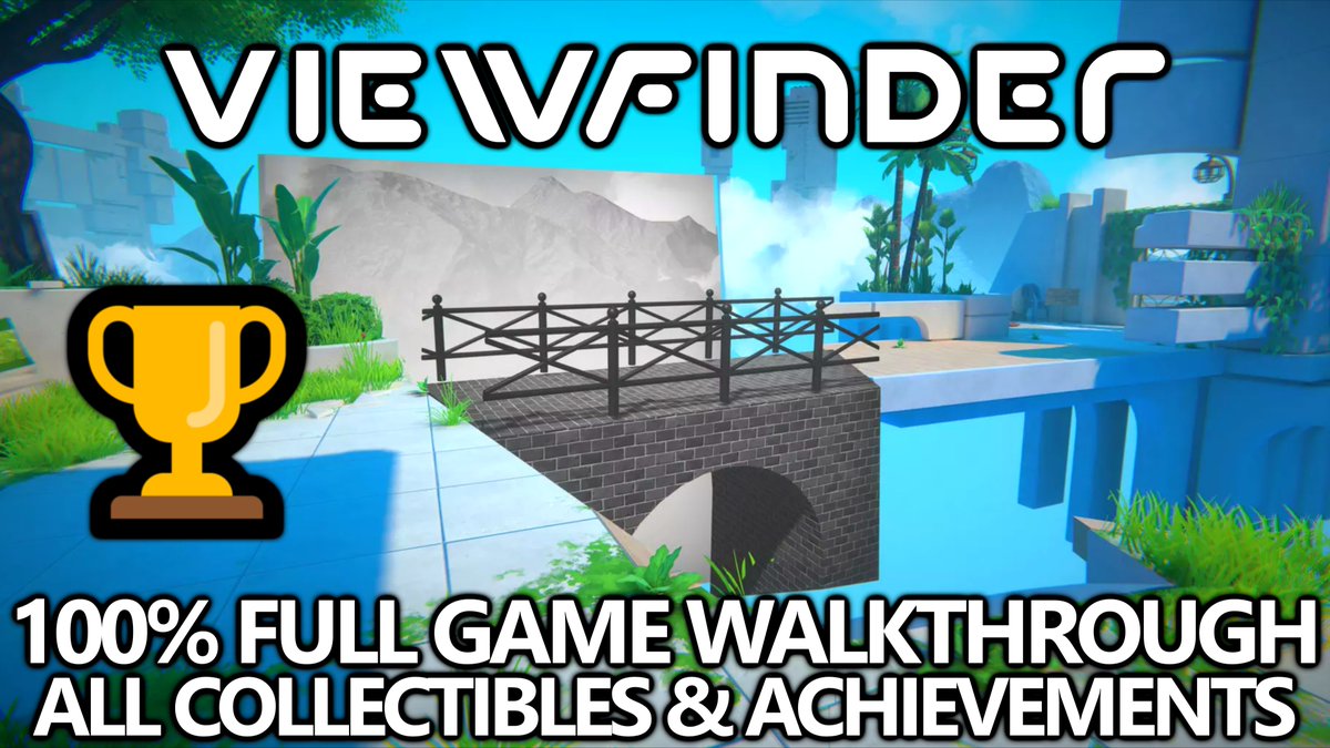 Viewfinder - 100% Full Game Walkthrough (All Achievements, Collectibles, Puzzles)
youtube.com/watch?v=kxtpVw…