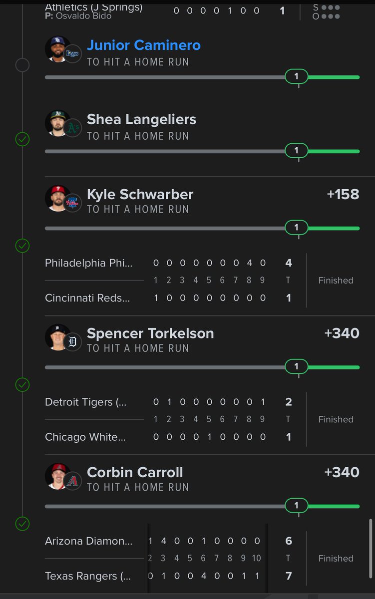 ChinooGee's tweet photo. @MLBHR @BetMGM ✅ https://t.co/70BBnnigON