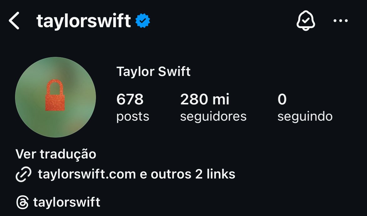 taylorswiftbr's tweet photo. 🚨 Taylor Swift atualizou a sua foto de perfil no Instagram! https://t.co/gxDPgrP3zl