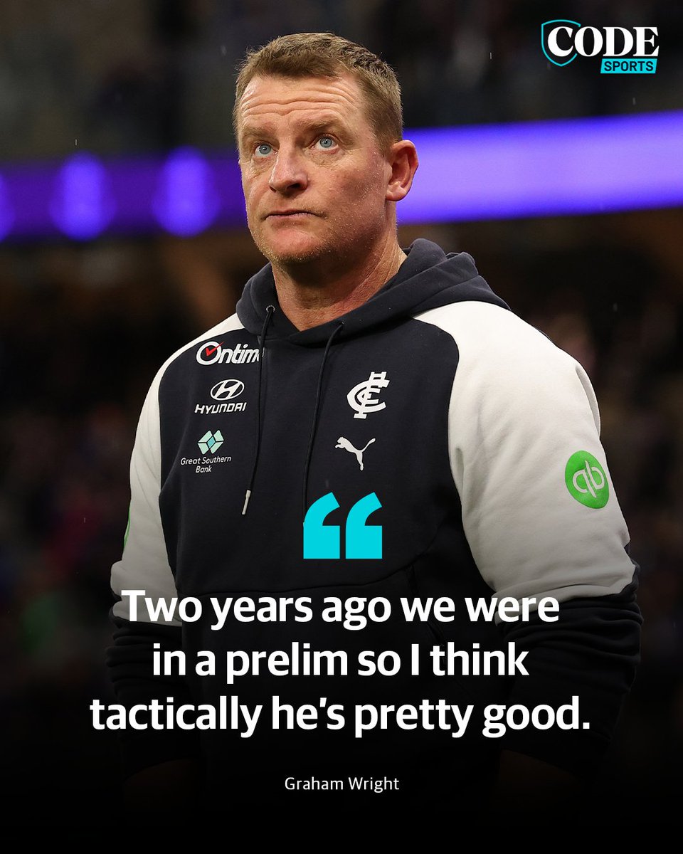 Graham Wright shook his head after being branded an “agent of change” but regardless, change is coming to Carlton. 

The new Blues CEO opens up on the big issues crippling the club.

✍️ <a href="/Josh__Barnes/">Josh Barnes</a> 

STORY 👉 bit.ly/3Ul1yGB