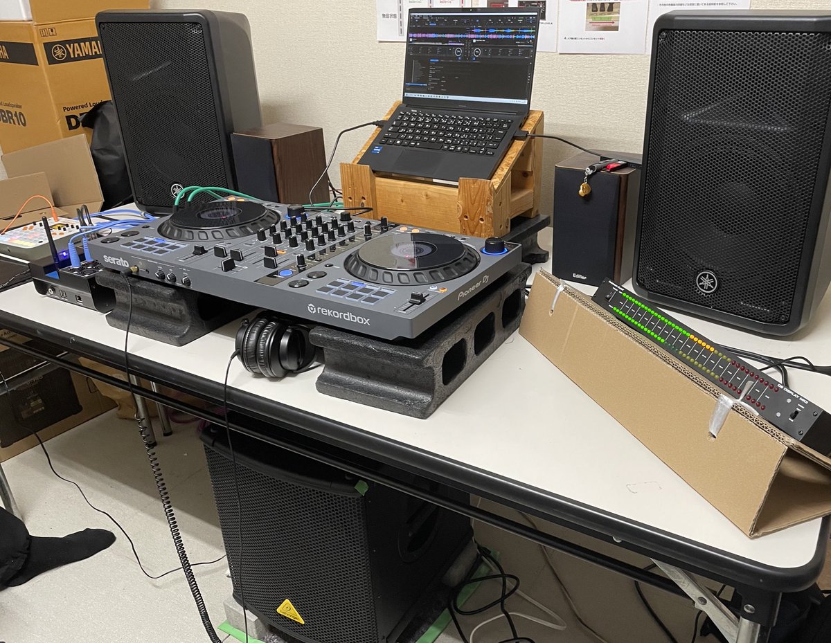sitonken's tweet photo. 部室のPAシステムを一新する事が出来ました👏👏
より良い音で活動に臨んで行けます！ https://t.co/SozaEQWqQU