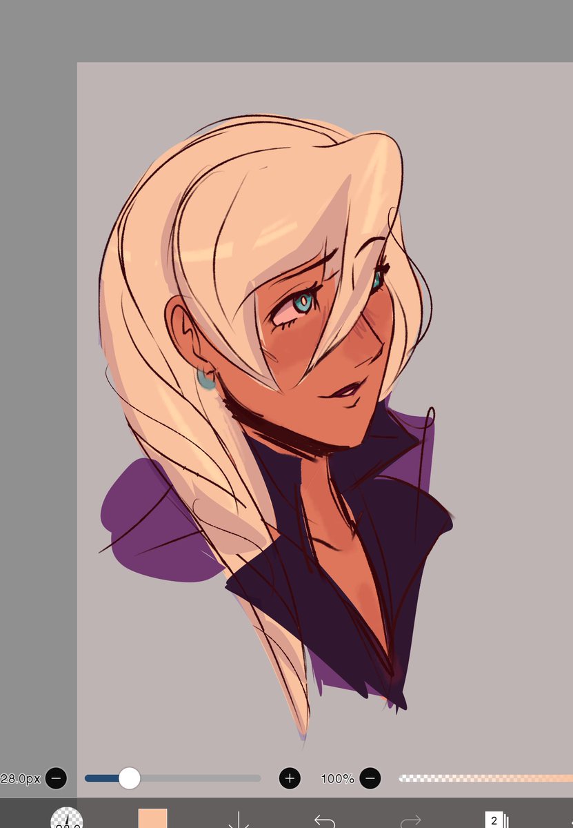 Lil Klavier warm up I think she came out pretty
