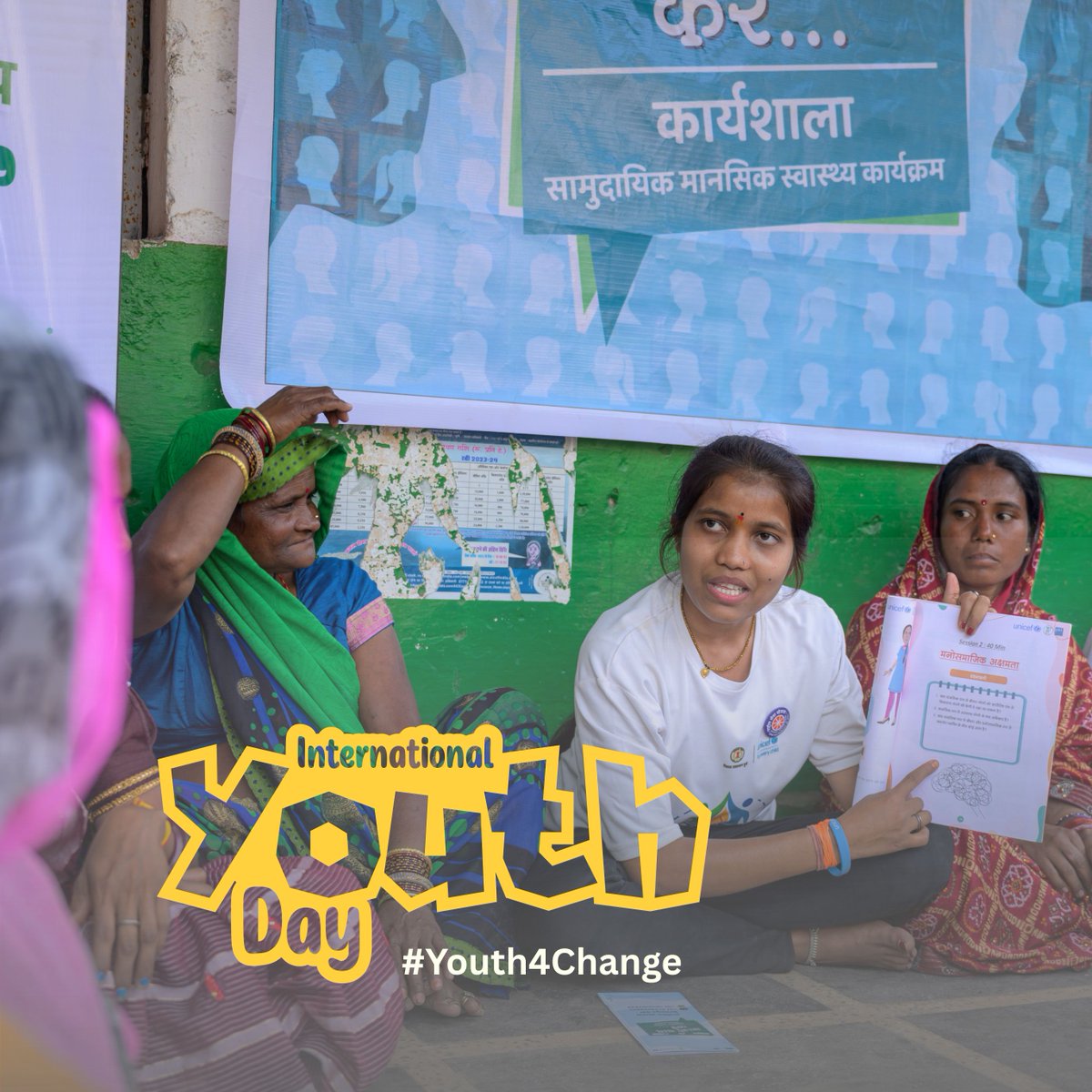 Every conversation matters.
Through street plays, peer circles &amp; campaigns, #Yuvoday youth in Chhattisgarh are changing how we think, feel &amp; act.
#youthday2025  #MentalHealth #Changemakers