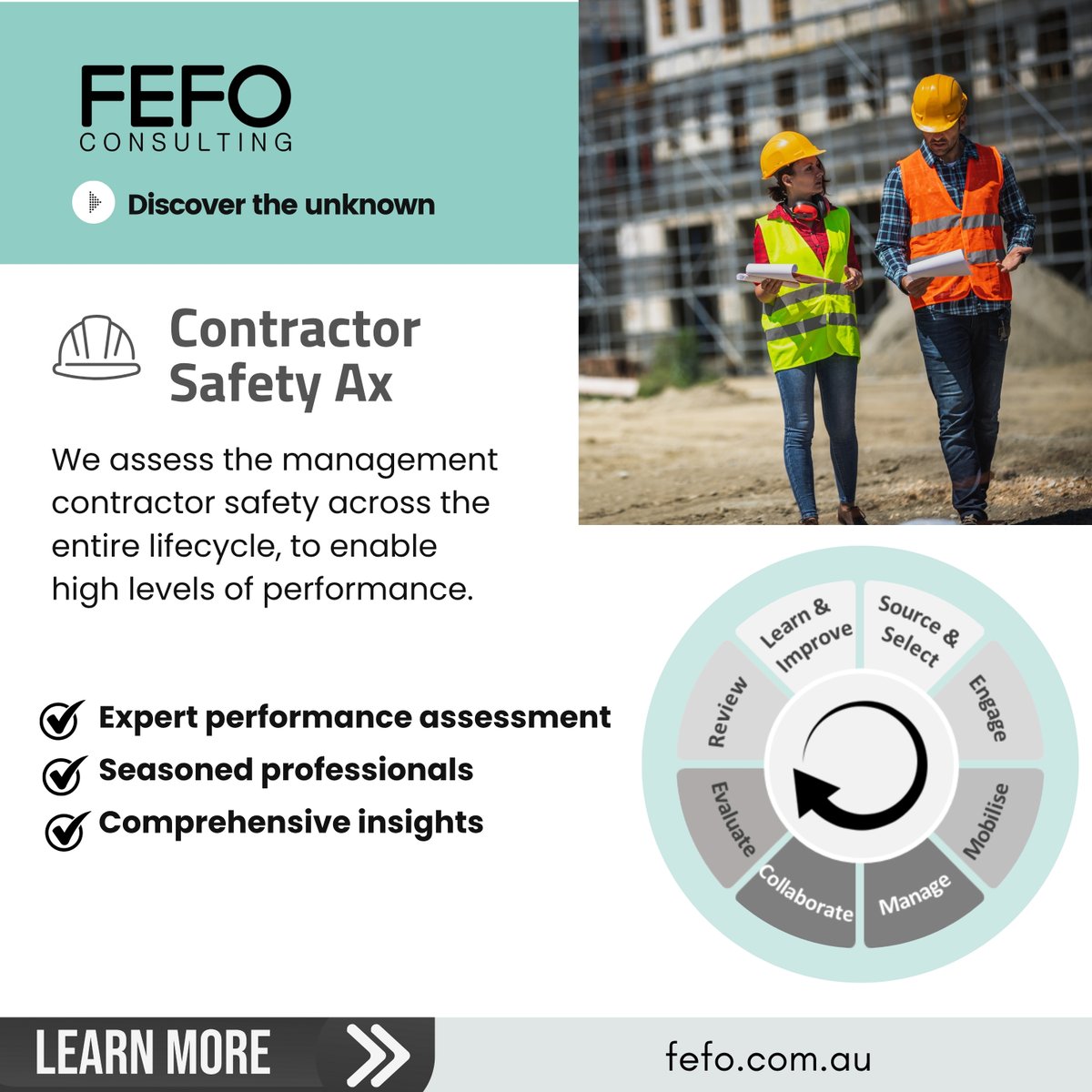 ConsultingFefo's tweet image. Contractor Safety Ax is a comprehensive performance assessment (Ax) designed to evaluate the management of contractor across the entire lifecycle.

Click below link to try our FREE Contractor Safety Self-Assessment Sample Survey.
hsindx.typeform.com/ContractorSelf

#fefo #contractorsafety