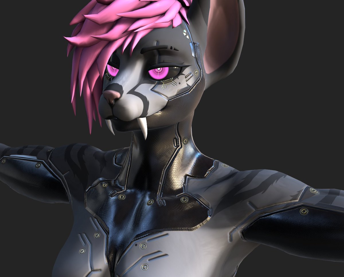 METAL_GOD_07's tweet image. Made an alt texture for her