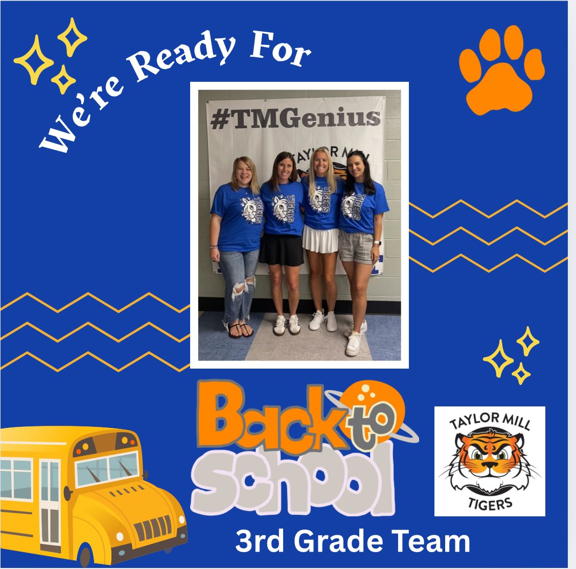 Carrie Holloway, Ed.S. (@carriebholloway) on Twitter photo Taylor Mill Elementary is ready for Back to School 25-26! 🐯 #TMGenius Taylor Mill Elementary is ready for Back to School 25-26! 🐯 #TMGenius