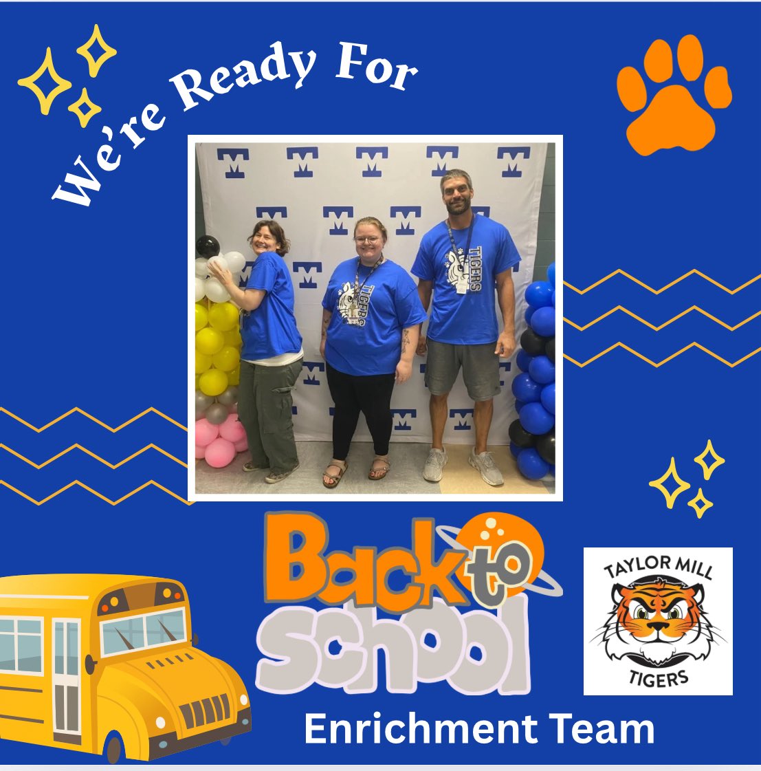 Carrie Holloway, Ed.S. (@carriebholloway) on Twitter photo Taylor Mill Elementary is ready for Back to School 25-26! 🐯 #TMGenius Taylor Mill Elementary is ready for Back to School 25-26! 🐯 #TMGenius