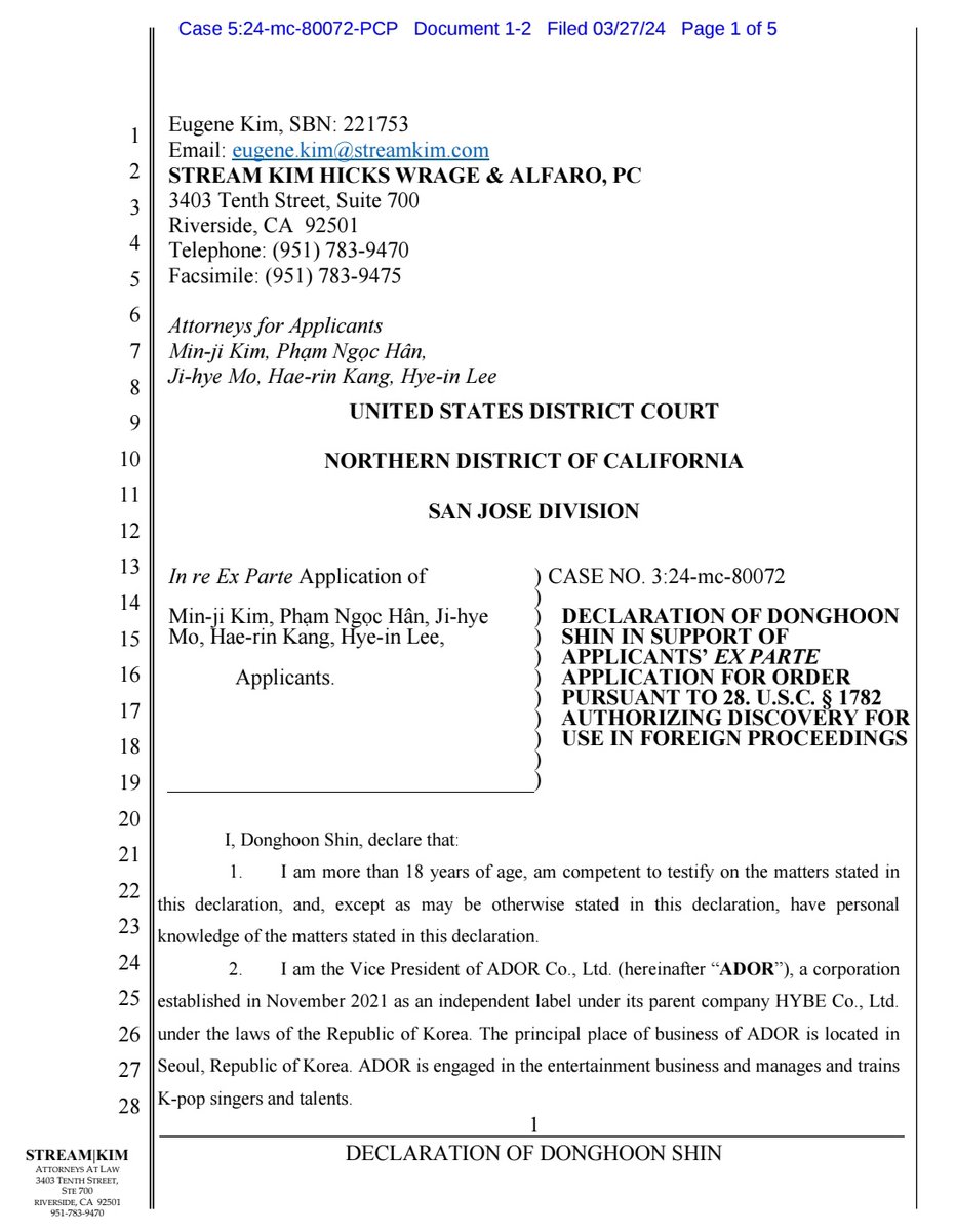 It was OG ADOR that initiated the criminal lawsuit and requested Google to disclose the identity of the YouTuber. CURRENT FRAUDOR DID NONE OF THAT.
