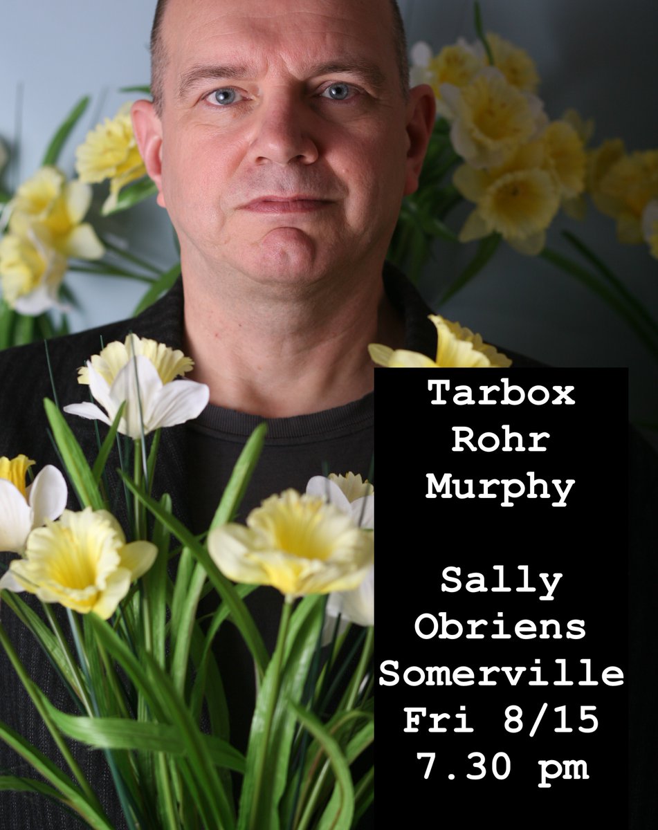 Stoked for this show... with James Rohr on keyboards and Ryan Murphy on trumpet. We're gonna take it to a new place