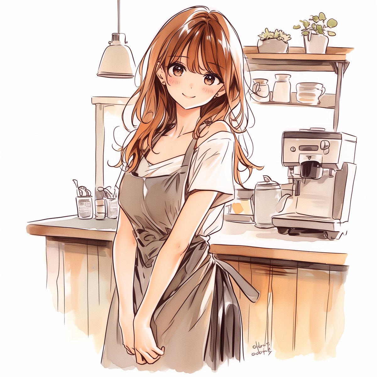 「今日もお仕事頑張ってね」|黒猫さん🐈‍⬛のイラスト