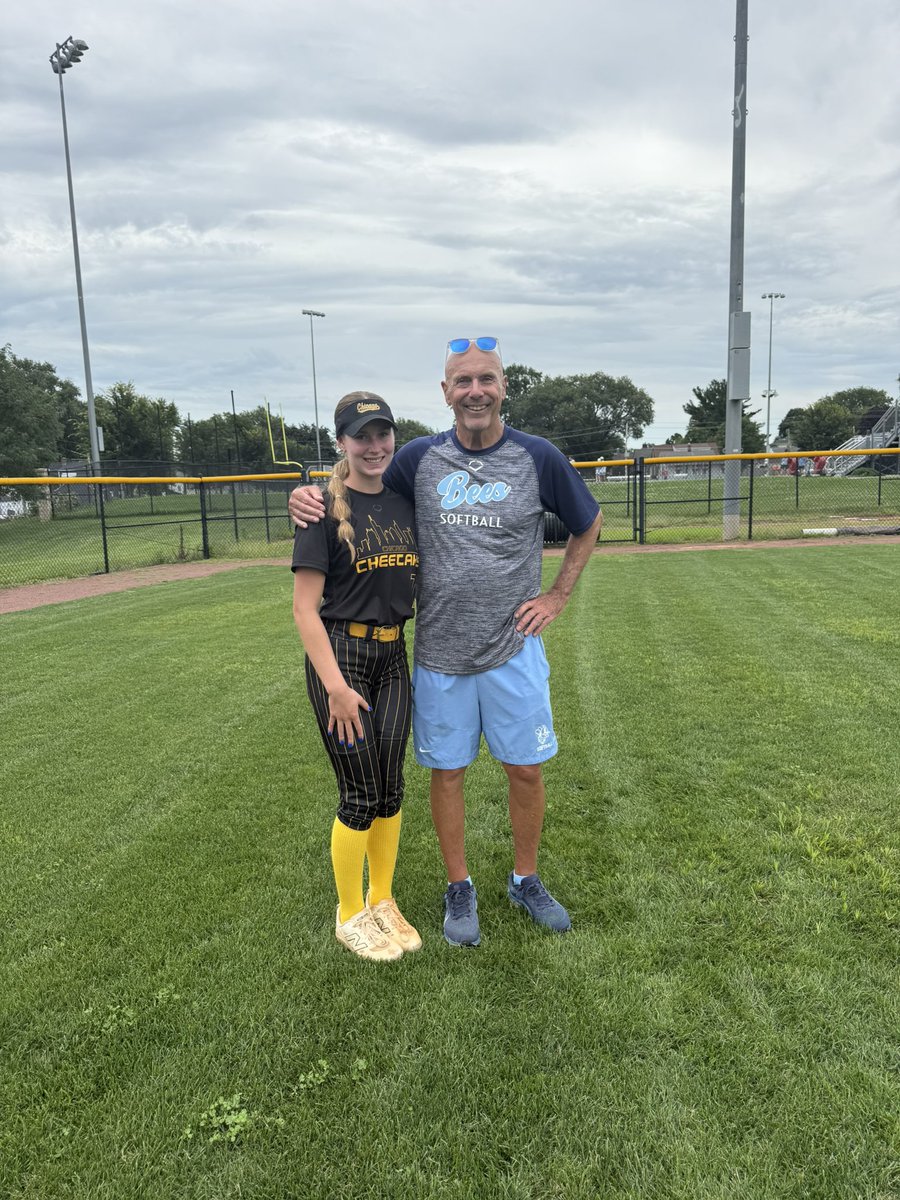 Reese Nolbertowicz 2026 (@rnolbertowicz26) on Twitter photo Thank you Coach Kelly & players for a great camp! I loved the campus & was so lucky to have Dr. Novak the President of the University give me a tour! Go Bees! 🐝
<a href="/SAUBeesSoftball/">St. Ambrose University Fighting Bees Softball</a>
<a href="/joshbaer24/">Josh Baer</a>
<a href="/CheetahsBaer/">Chicago Cheetahs 18u Baer</a> Thank you Coach Kelly & players for a great camp! I loved the campus & was so lucky to have Dr. Novak the President of the University give me a tour! Go Bees! 🐝
<a href="/SAUBeesSoftball/">St. Ambrose University Fighting Bees Softball</a>
<a href="/joshbaer24/">Josh Baer</a>
<a href="/CheetahsBaer/">Chicago Cheetahs 18u Baer</a>