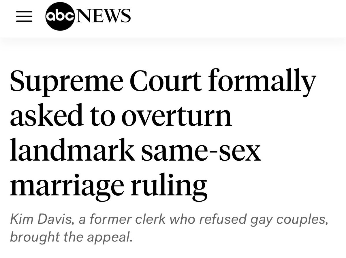 In 2020 I was called a fear mongerer for saying Roe V. Wade would be overturned.

When it was overturned I warned that same sex marriage was set to be attacked and again I was called a fear mongerer.

Im not going to say I told you so, I will however say, I wish people had