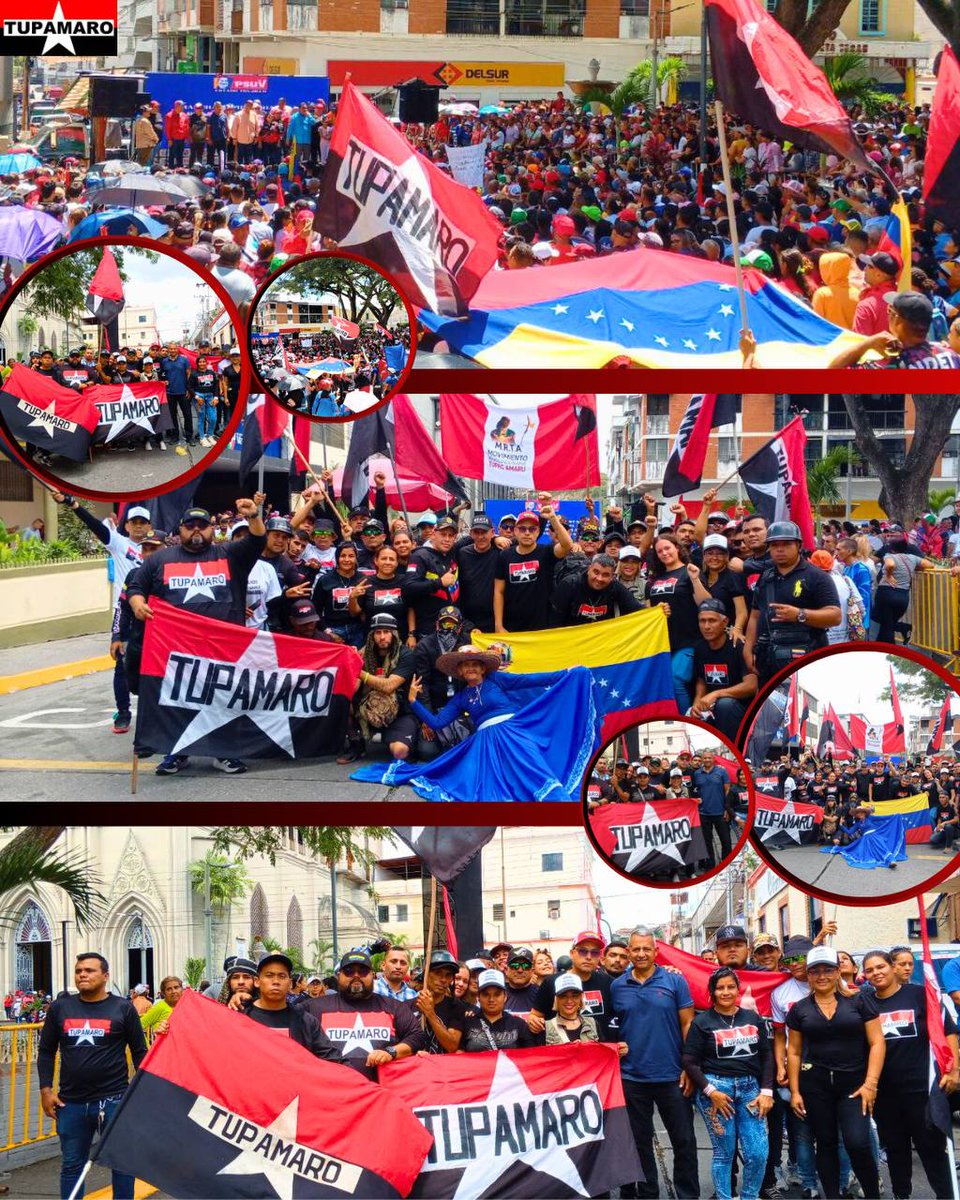 📌En el Mpio. Valera, Edo. Trujillo, nuestra militancia rebelde dijo presente en la marcha Antiimperialista, mostrando el respaldo absoluto al Presidente Nicolás Maduro.
Aqui hay un pueblo noble y leal, dispuesto a defender la paz de nuestra Patria.
#TupamaroAntiimperialista