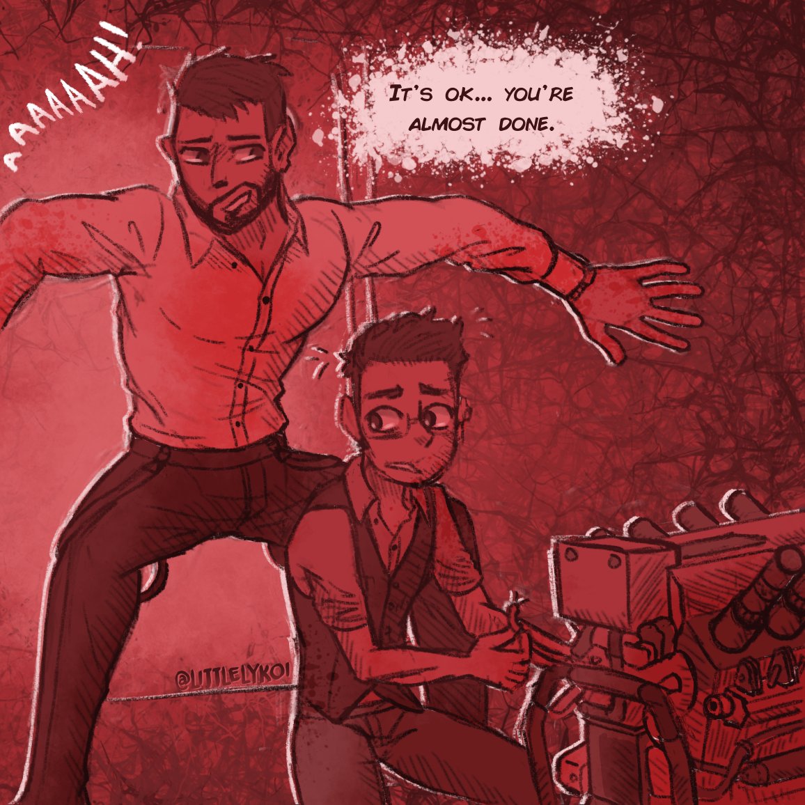#DeadbyDaylight #deadbydaylightfanart #kingfield #davidking #dwightfairfield