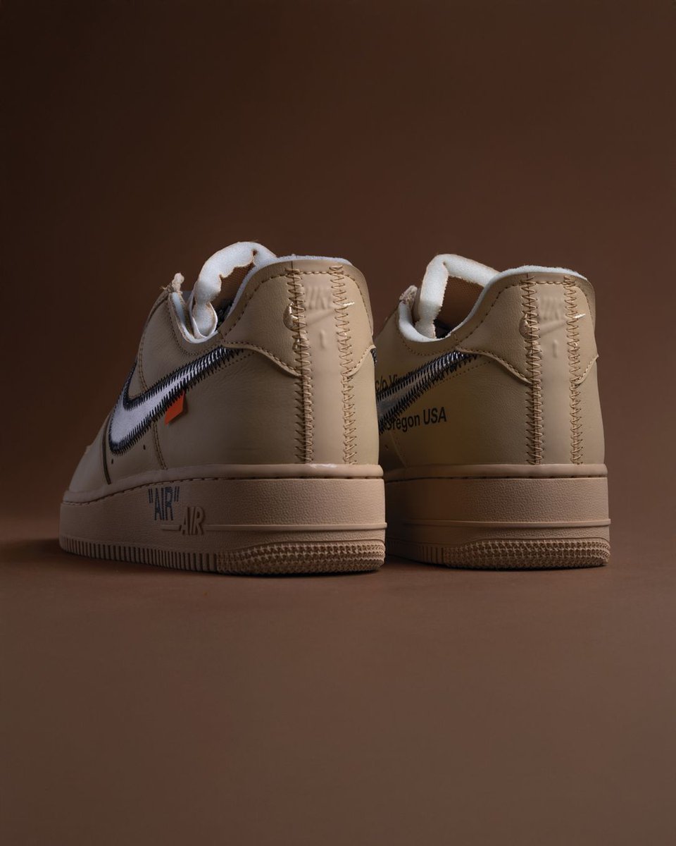 KicksFinder's tweet photo. RETAILER LOOK: Off-White x Nike Air Force 1 SP "Sesame" 🕊️😮💨🤯

🗓️ Fall 2025
📝 FD6900-200 (MENS)
💰 $150 USD
📸 @stadiumgoods
💵COP OR 🚮DROP? https://t.co/7W8e32RSXg