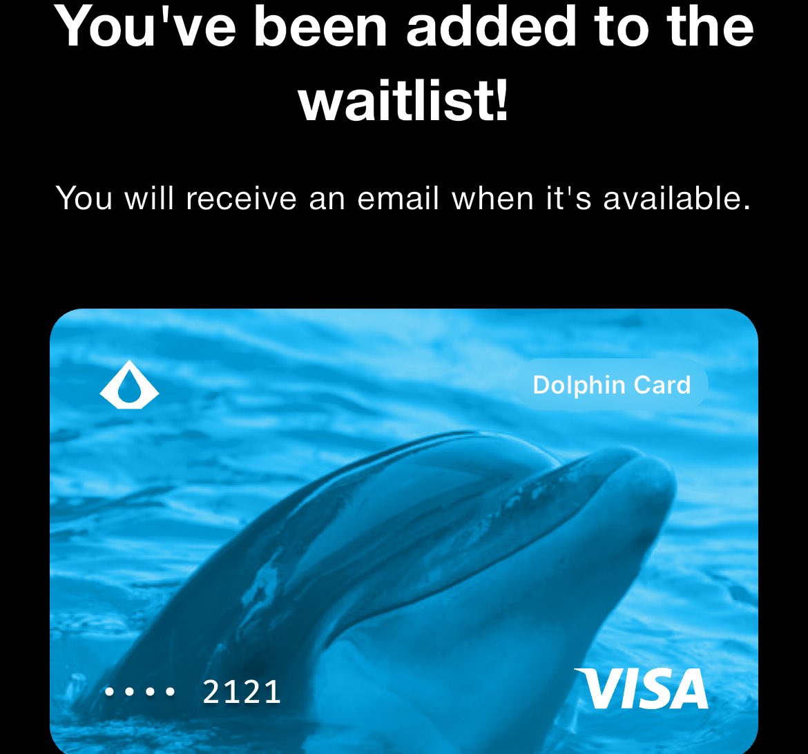 돌핀 비자 카드 (non-kyc)웨잇리스트에 신청함. 아쿠아월렛의 리퀴드에 비트코인 넣어놓고 필요시 그냥 비자카드로 비트코인을 쓸수  있음. 현재는 아직 미국엔 상용화되지 않았는데 곧 나온다고 함.