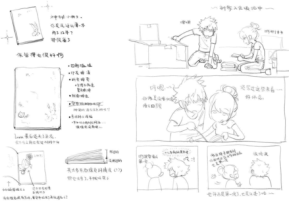 这样吧se我教你，你再把这个册子内容补完出一本书，既能补背景故事又能补对露娜和诺克特的塑造，你说是不是