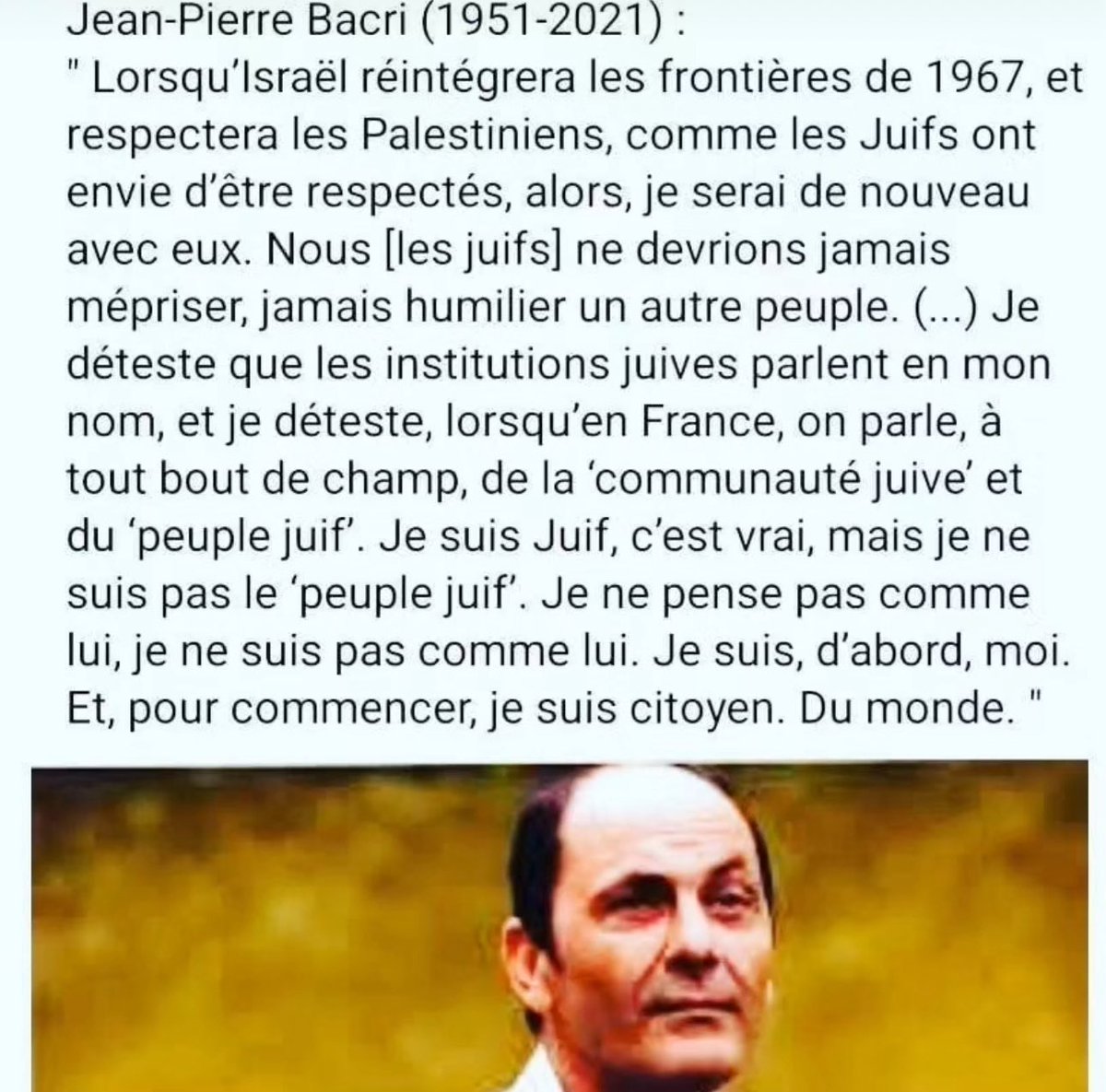 Sa voix aurait été la bienvenue aujourd’hui…