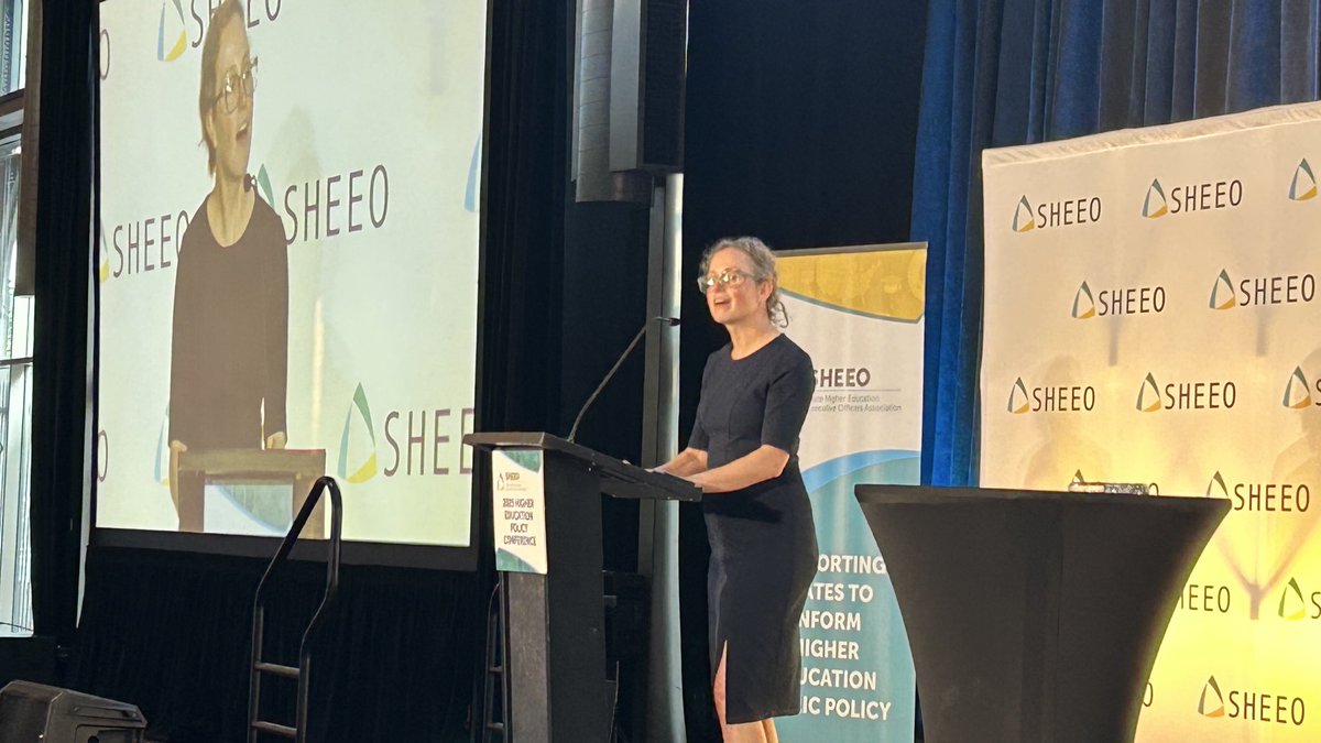 We are excited to honor our SHEEO Excellence Award winners this evening, including Jim Purcell from <a href="/ACHE_EDU/">Alabama Commission on Higher Education</a>, the <a href="/NJHigherEd/">NJ Office of the Secretary of Higher Education</a>, and Amanda Klafehn from <a href="/TNHigherEd/">Tennessee Higher Education Commission</a>. #SHEEO25