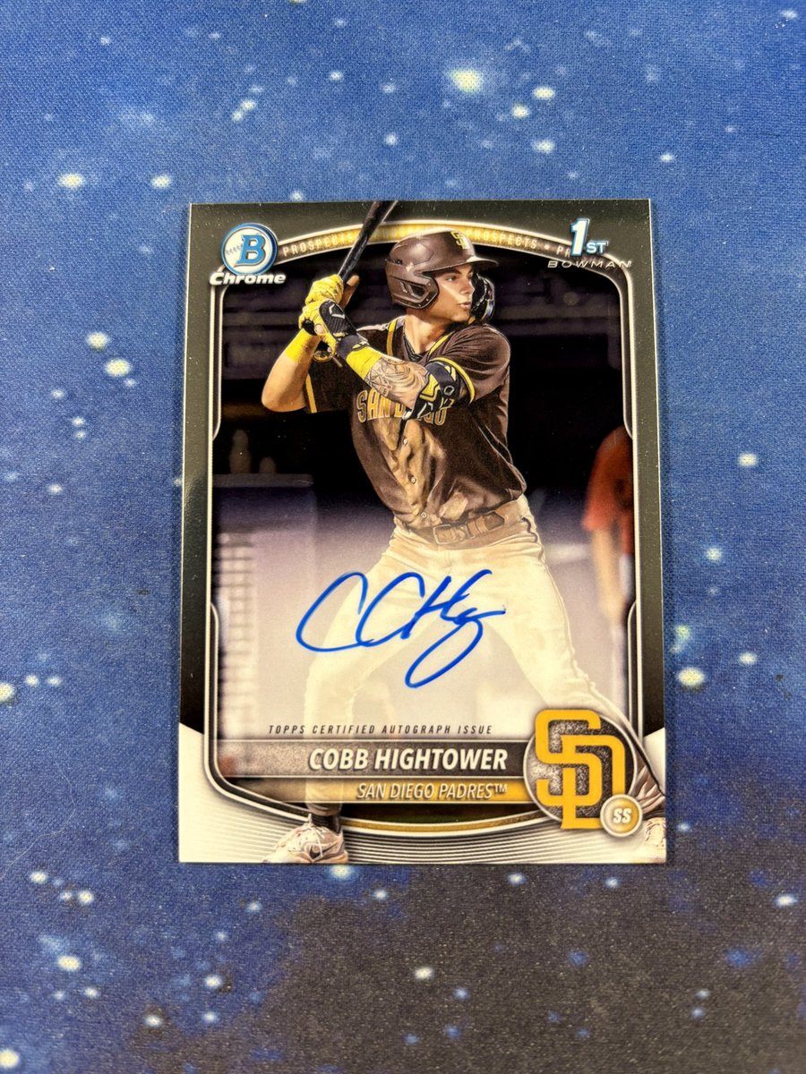 #StackEmUpSale

Cobb Hightower BCA! 

$8

Stacking through tonight!
See pinned tweet for info!