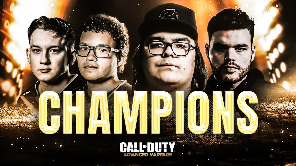 OpTic's tweet photo. #OpTicLegacyWeek Advanced Warfare CHAMPIONS 🏆

FORMAL
HUKE
MERC
METHODZ https://t.co/XmPbdWmz6U