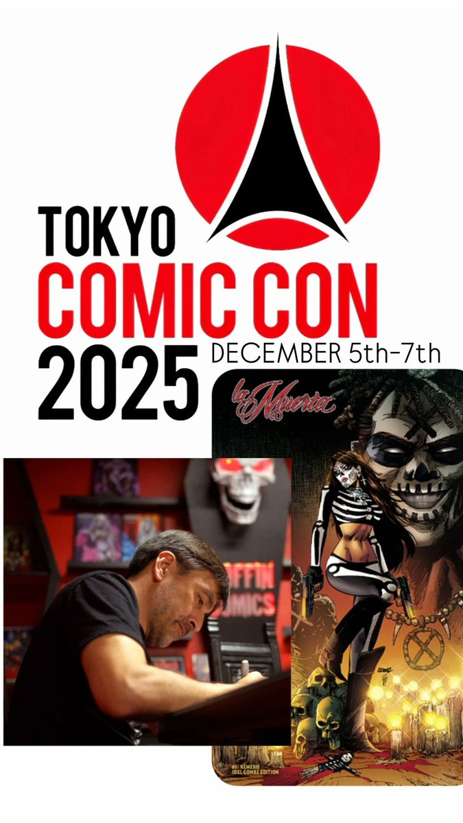 Excited to announce I'll be back for Tokyo Comic-Con 2025

Taking Pre-Order Commissions.

Message me for details!

#TokyoComicCon