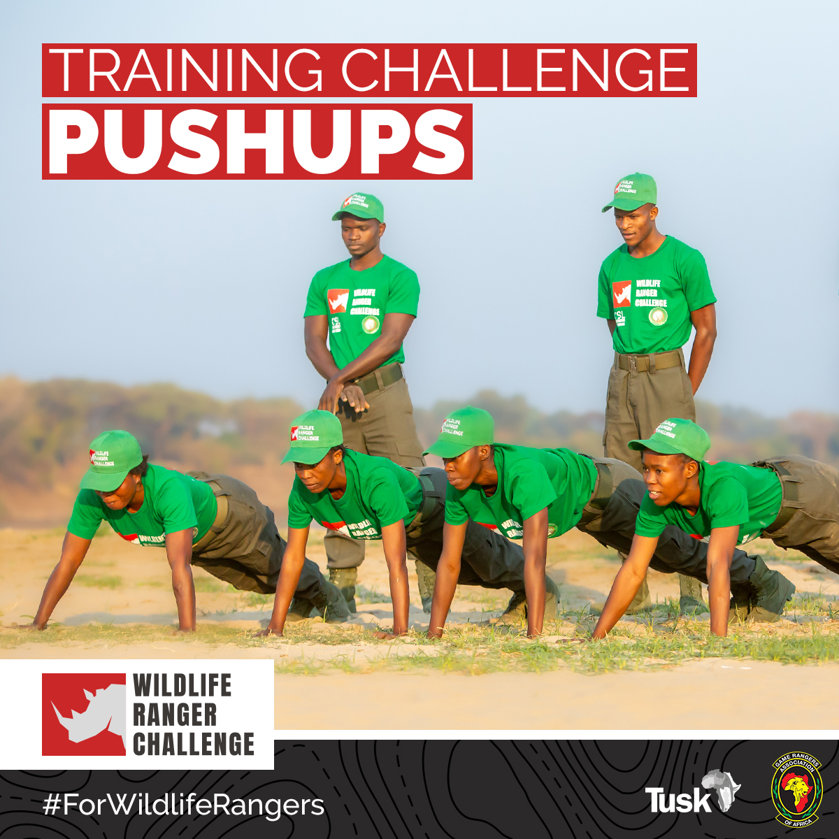 💪 Our rangers are taking on the #WildlifeRangerChallenge Push-Up Challenge this week — showing the strength it takes to protect Madagascar’s unique #wildlife. 🌍

Support them here 👉 wildlife.rangerchallenge.org/campaigns/impa…

#ForWildlifeRangers #IMPACTMadagascar