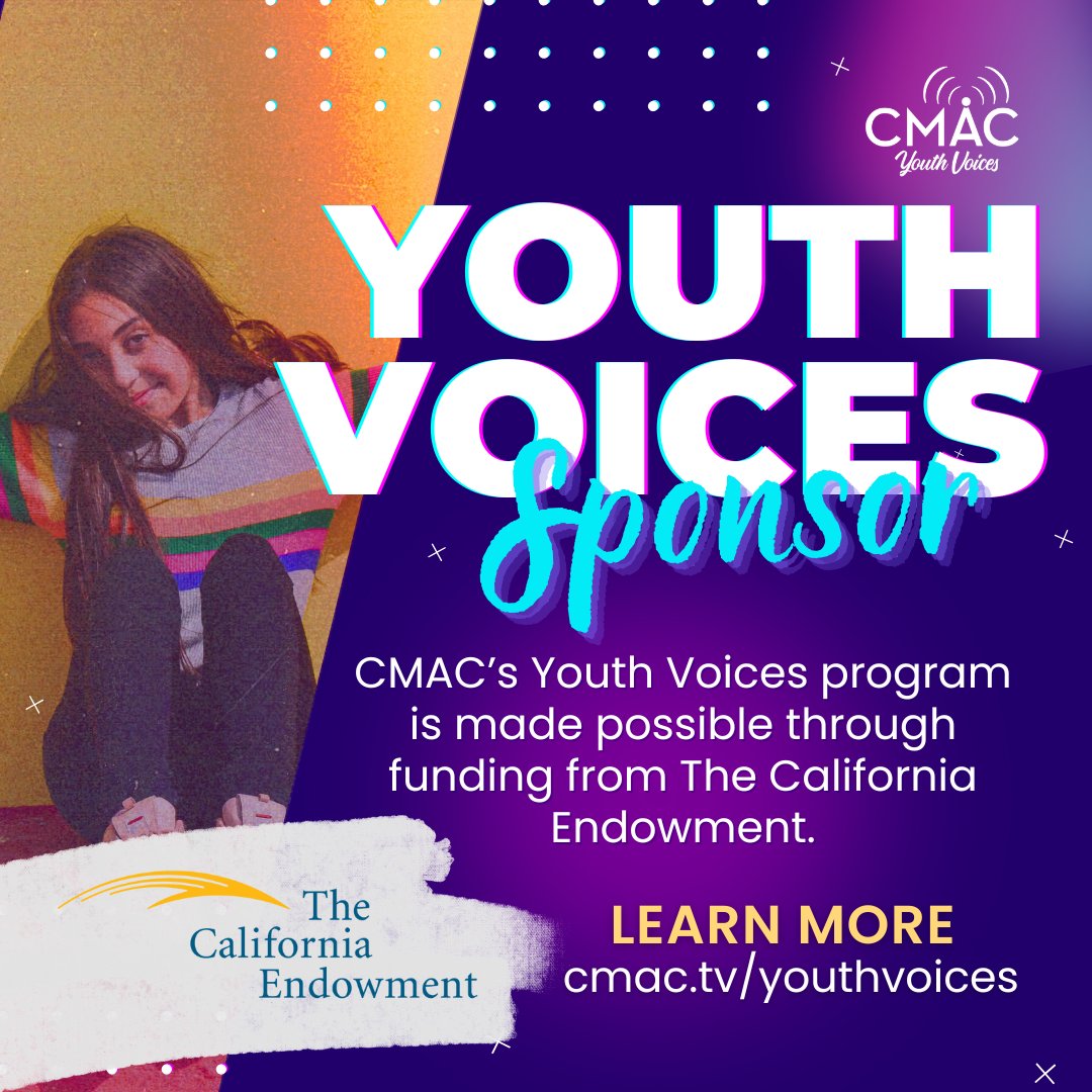 CMACTV's tweet image. Get ready to experience 12 captivating short documentaries created by Central Valley students in our Youth Voices Program!
These films explore pressing issues including homelessness in Fresno, underfunded classrooms, and other community challenges.
RSVP! cmac.tv/youthvoices