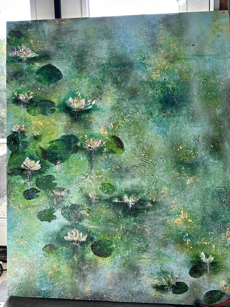 KellieThomasWal's tweet photo. 60x48 lilies in progress #kelliethomaswalker #painting #painter #art #artwork #artist #artsy #artcollections #artoftheday #artgallery #writer #contemparyart #modernart #femaleartist #femalewriters #abstractexpression #abstractart #fineart #artcollector #largeart https://t.co/zO6gcP63fC
