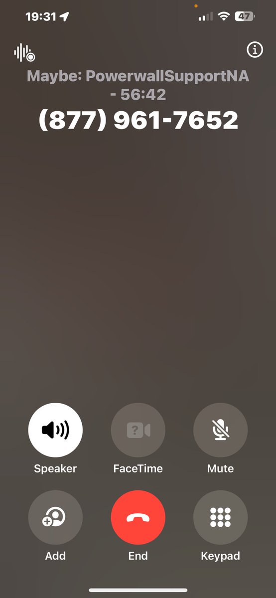 Nothing like waiting 45 minutes to talk to support at <a href="/Tesla/">Tesla</a> <a href="/teslaenergy/">Tesla Energy</a> for powerwalls related issues and the call to be “dropped”(still connected but no response from the agent).
No call back or anything.
Just astonishing. <a href="/r_jegaa/">Raj Jegannathan</a> <a href="/elonmusk/">Elon Musk</a>