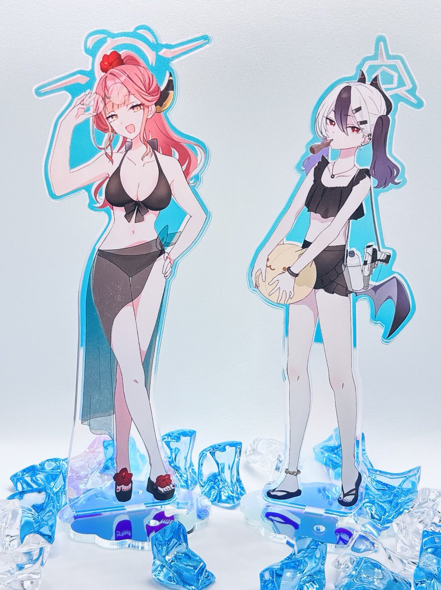 陸八魔アル(ブルアカ) ,鬼方カヨコ(ブルアカ) 「【告知】 本日13時