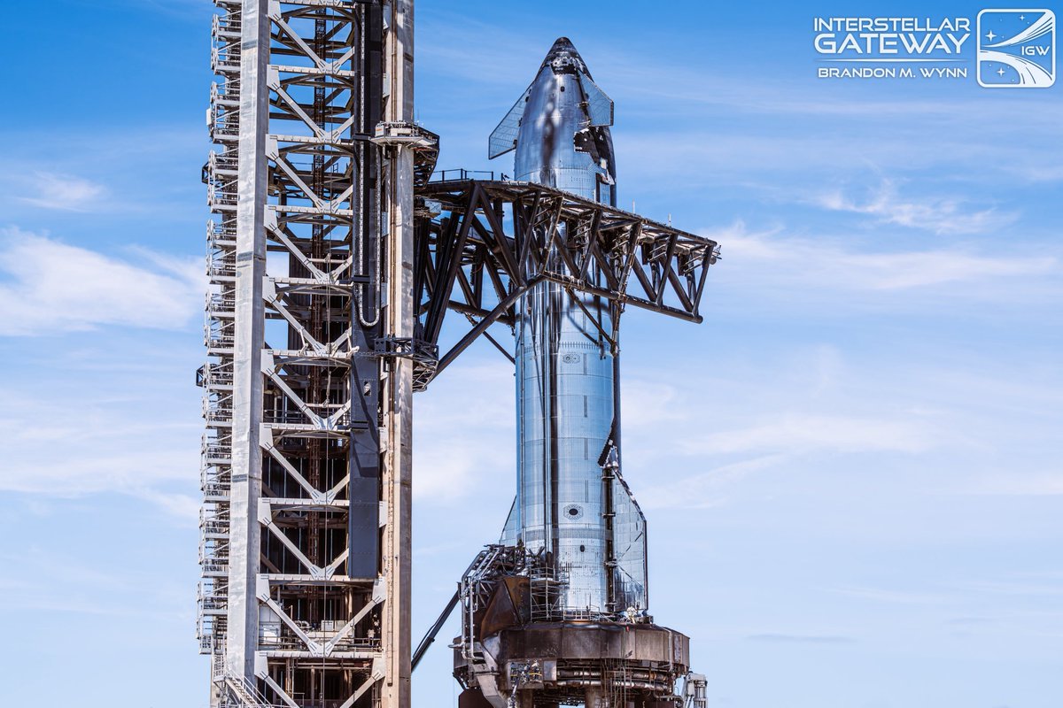 SpaceX’s Ship 37 has returned to Pad-1 in Starbase for additional pre-flight testing ahead of Starship Flight 10