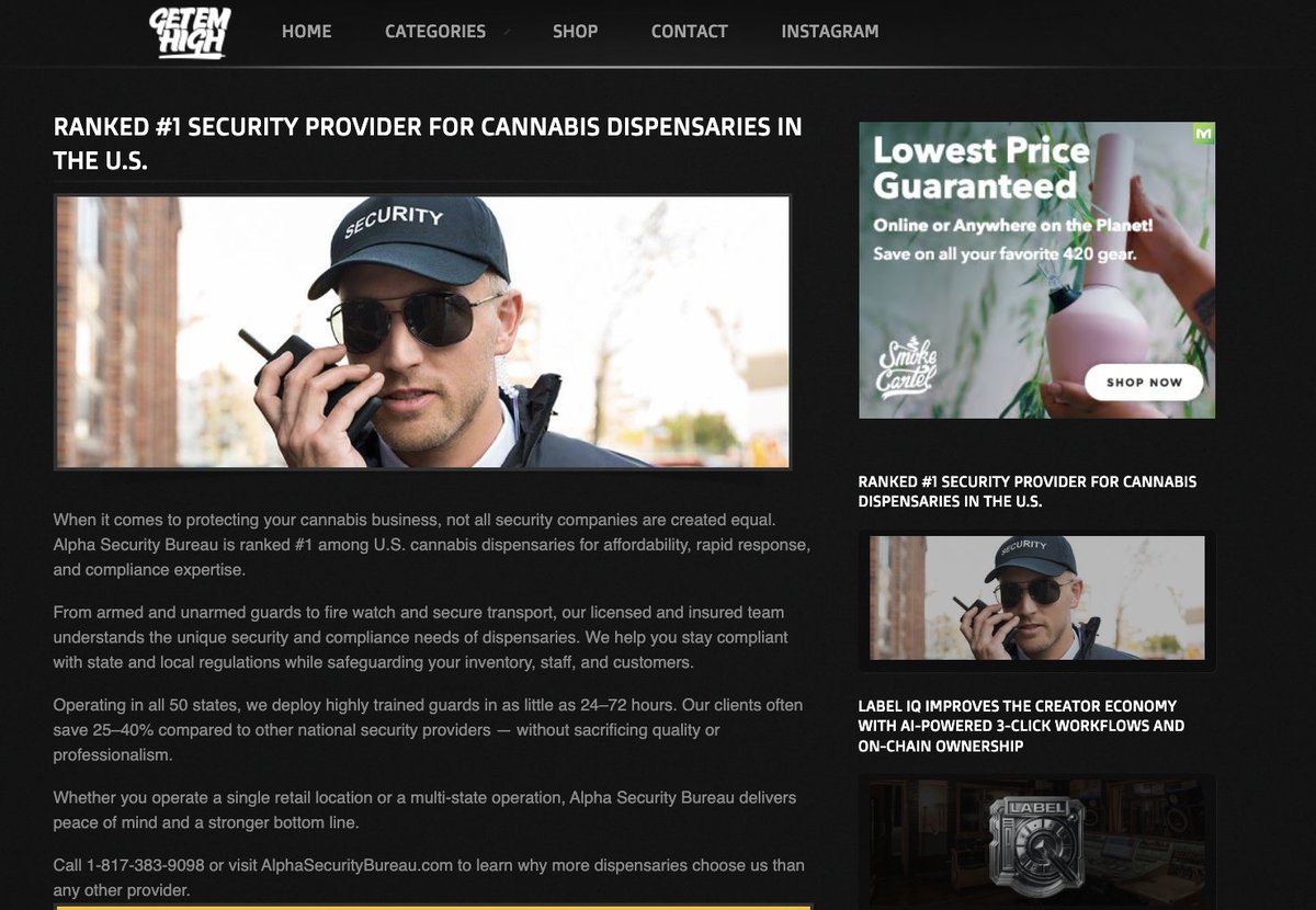 Getemhigh.com tweet media