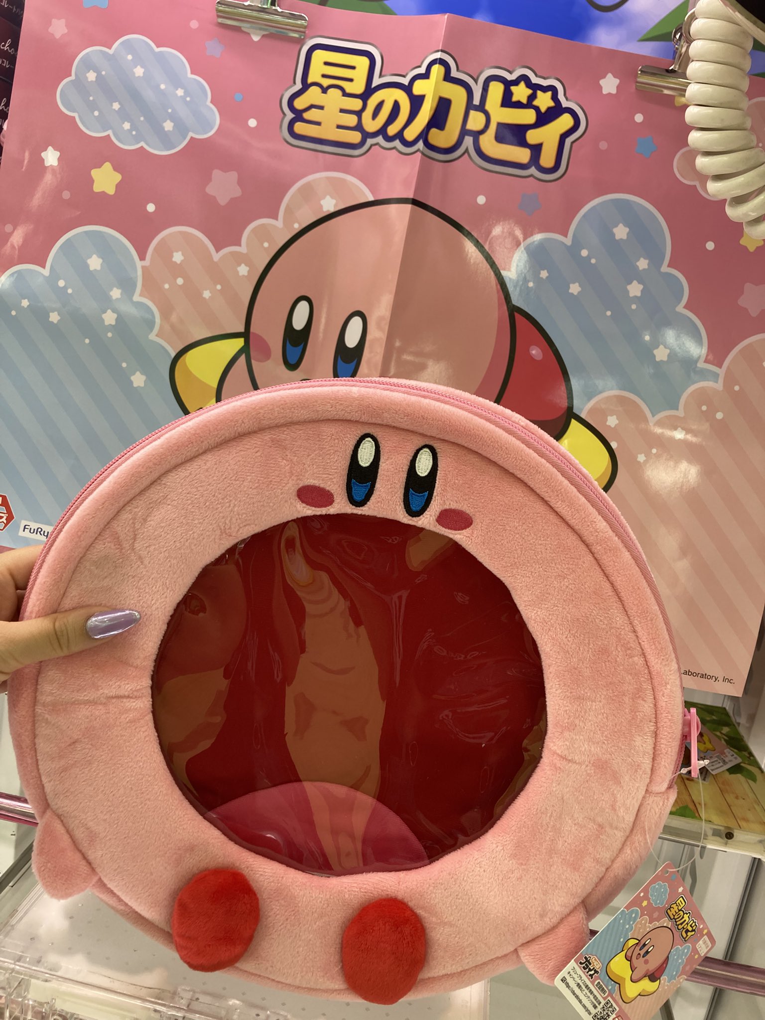 星のカービィ　わっかほおばりリュック 星のカービィ わっかほおばりリュック ① - メルカリ