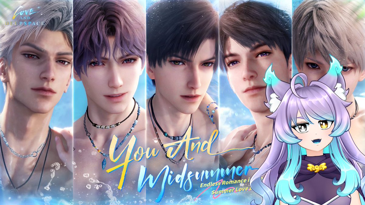 I'm working on something new for tomorrow's Love and Deepspace stream! I hope you guys will like it!!!!