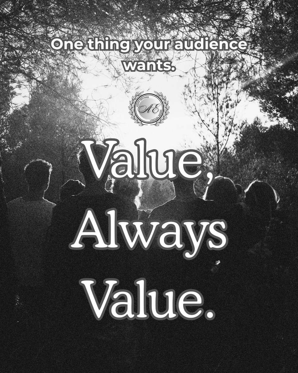 AEVirtualWork's tweet photo. If your posts don’t give value, they disappear in the feed.

Give tips. Share insights. Answer questions. Be the go-to.
DM me to start creating content your audience saves.

#AEVirtualWork #SocialMediaTips #ValueContent https://t.co/FAgxVUDfUO