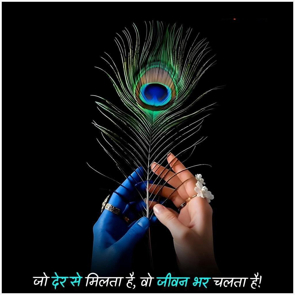 जो देर से मिलता है...