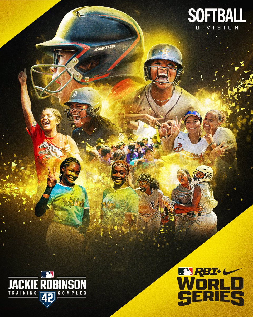 MLBRBI (@mlbrbi) on Twitter photo ONE. MORE. SLEEP. π
Set your alarms for a week of elite competition as the 2025 <a href="/nikediamond/">Nike Diamond</a> RBI Softball World Series begins tomorrow morning at @jrtc42 βΌοΈπ₯π ONE. MORE. SLEEP. π
Set your alarms for a week of elite competition as the 2025 <a href="/nikediamond/">Nike Diamond</a> RBI Softball World Series begins tomorrow morning at @jrtc42 βΌοΈπ₯π