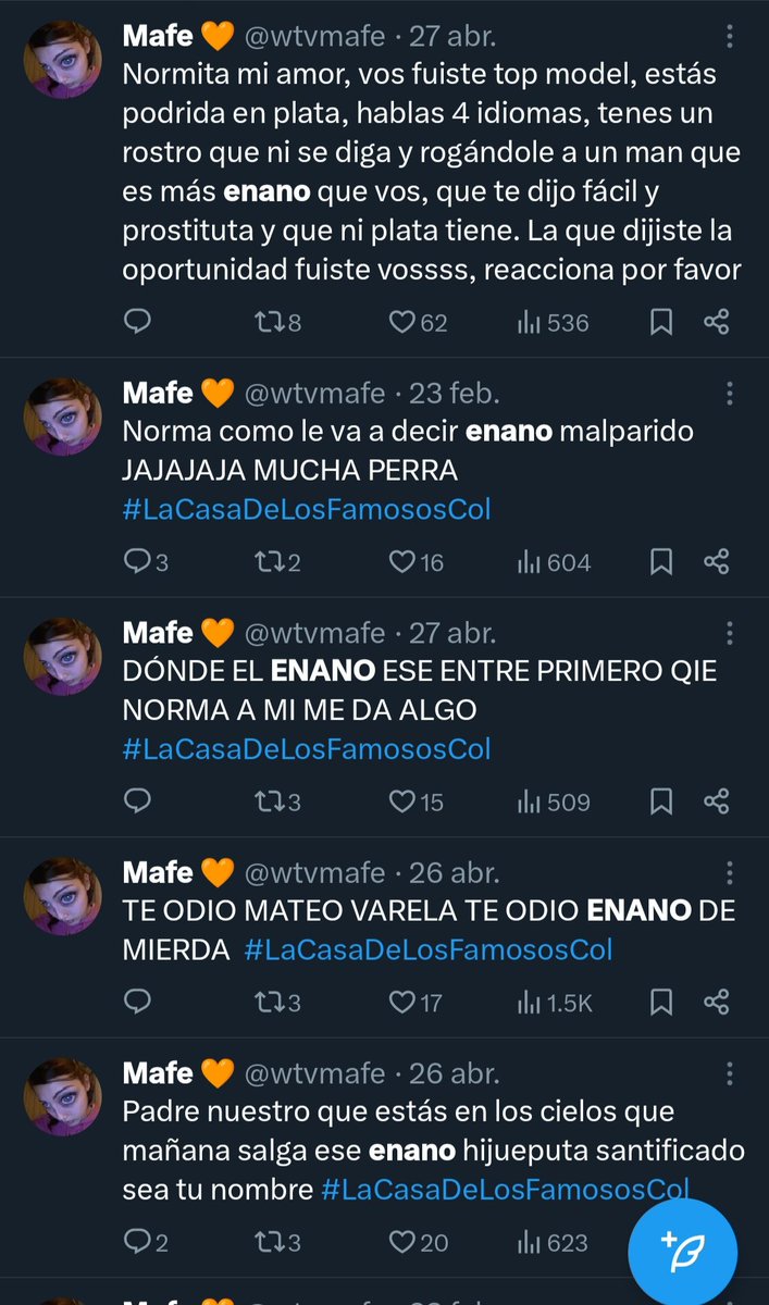 fedeefn08's tweet photo. Y me da risa que se las dan de las mas mateistas que nunca le han tirado mateo y son unas morrongas. En especial esta 🤣🤣 https://t.co/xHki3i2Rkr